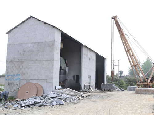 臨沭青雪花青采石礦場及切割加工